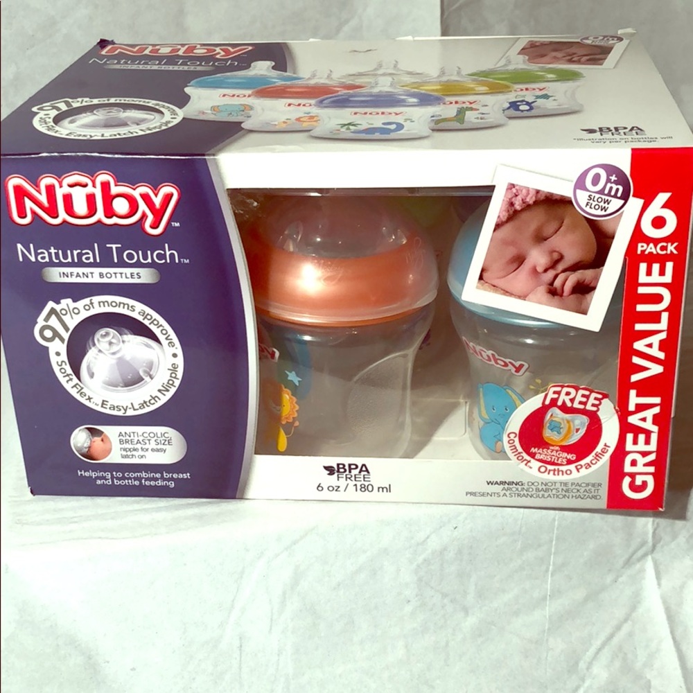 Nûby Natural Touch infant bottles